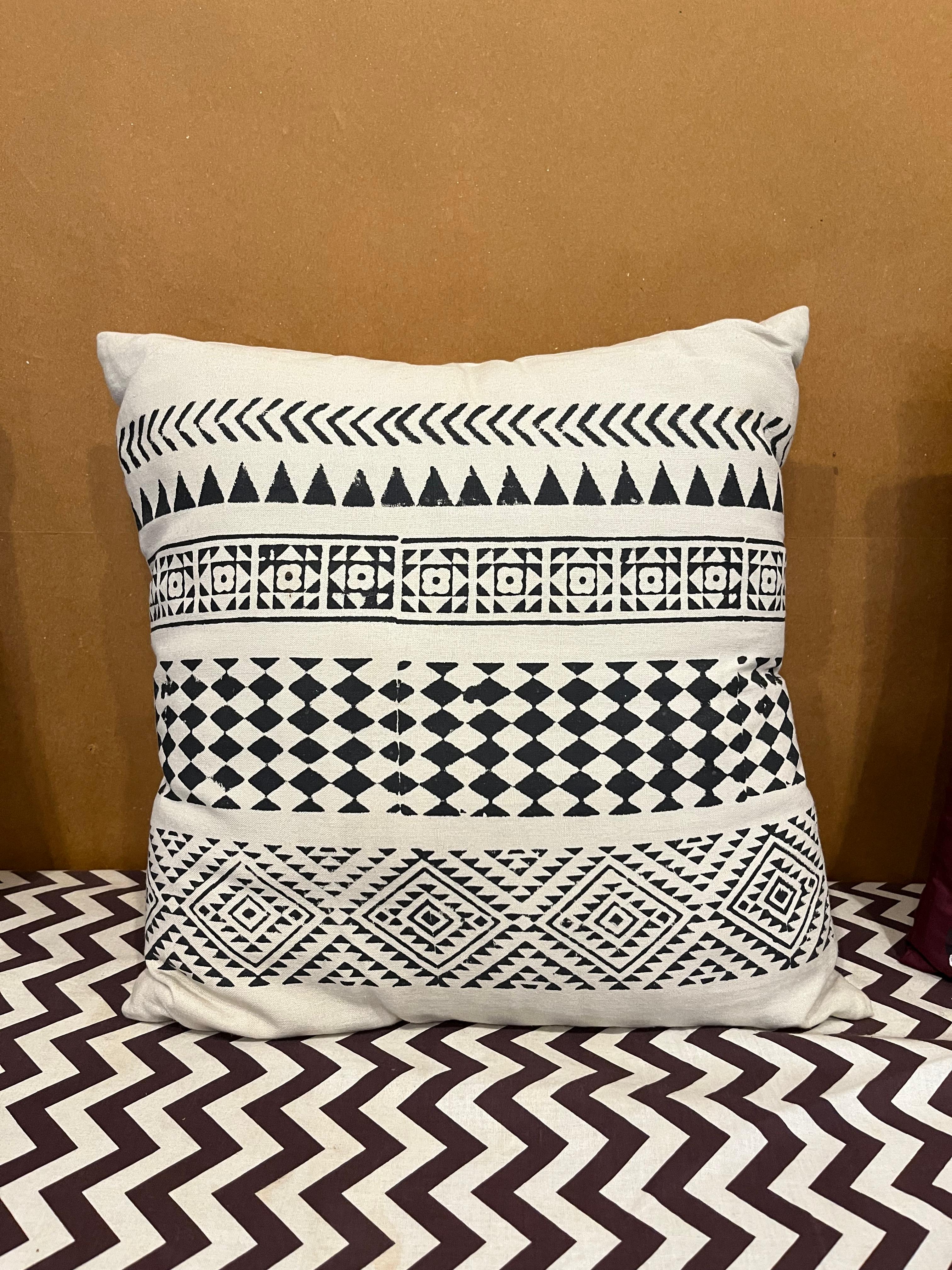Tribal Line Cushion